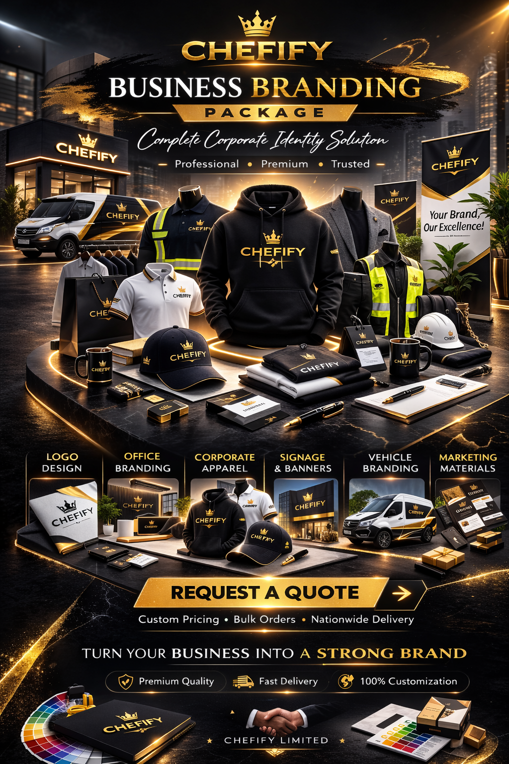Chefify Business Branding Package