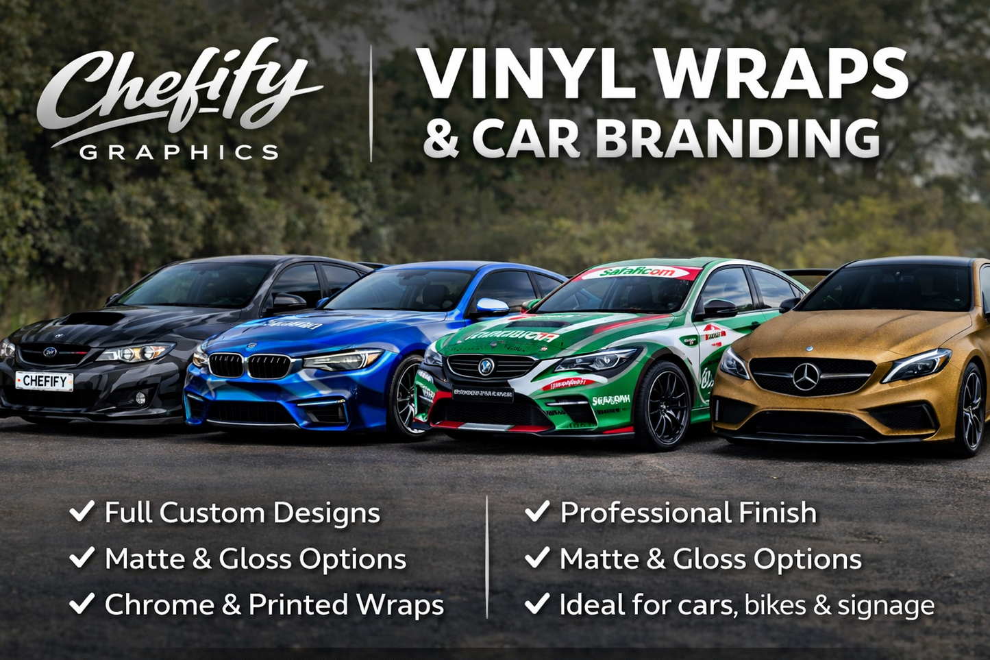 Chefify Vehicle Branding Package