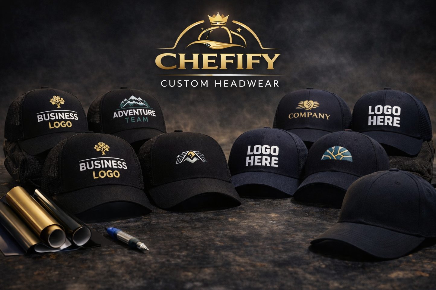 Chefify Custom Headwear