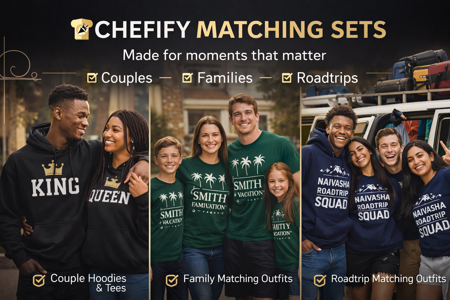 Chefify Matching sets