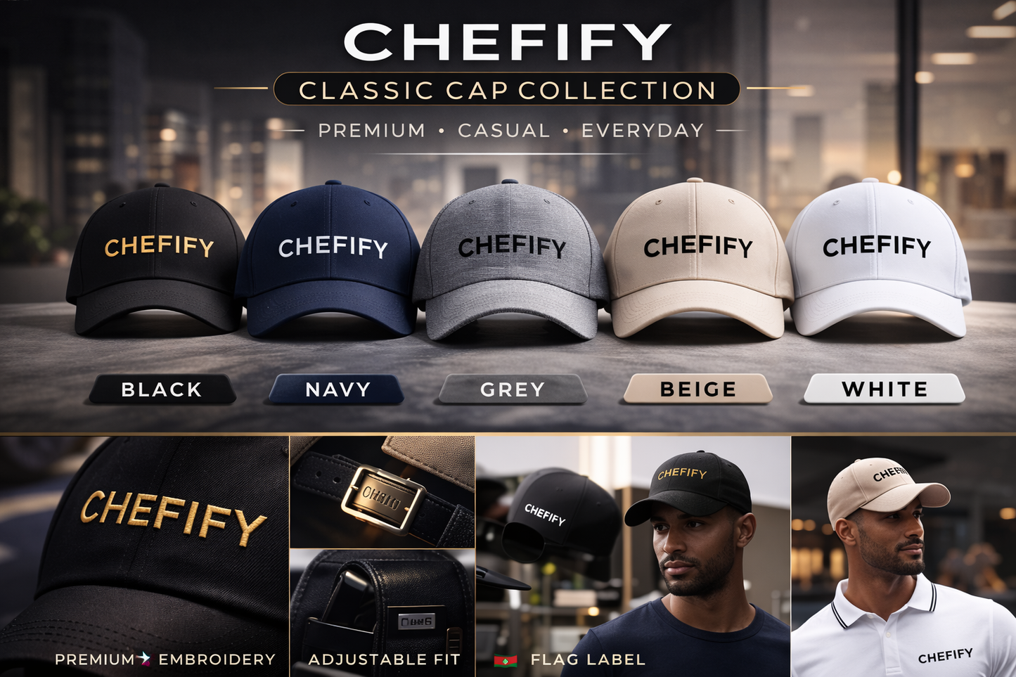 Chefify Classic Cap