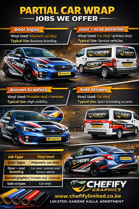 Chefify Vehicle Branding Package